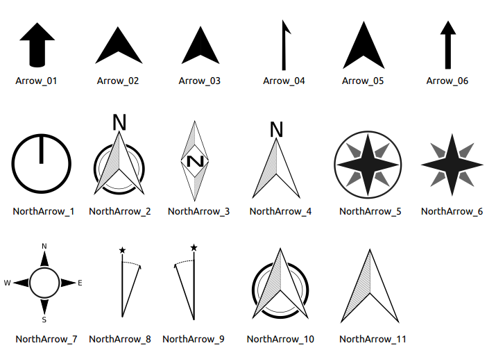 north arrow png