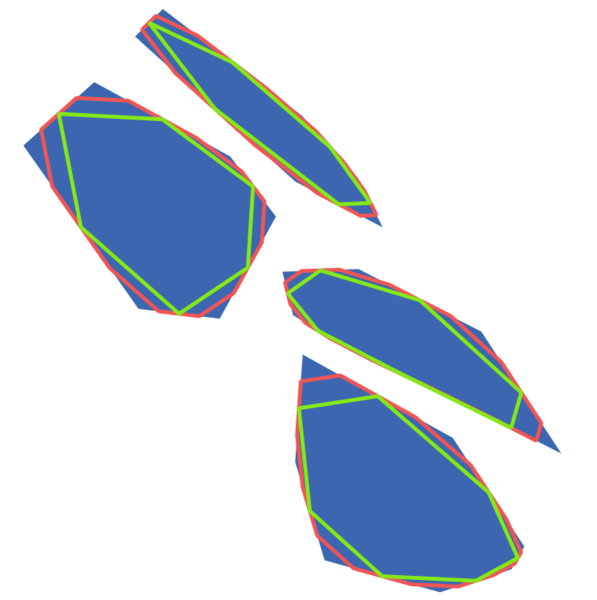 Menu Vetor: Triangulação de Delaunay (QGIS) 