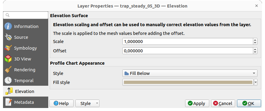 18. Working with Mesh Data — QGIS Documentation documentation