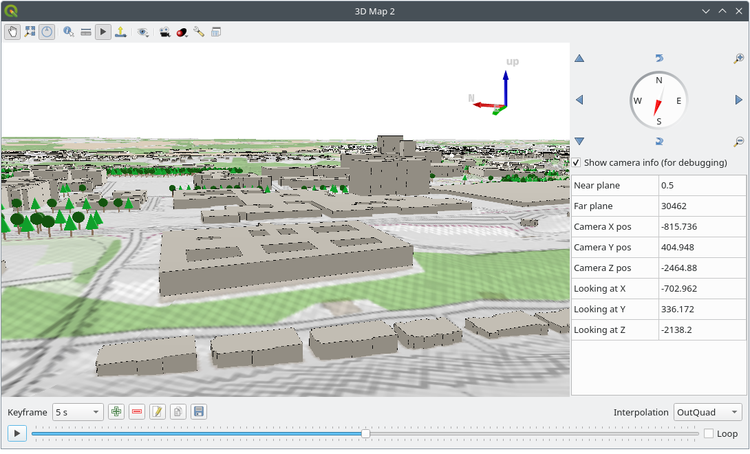 Example: 3D map view