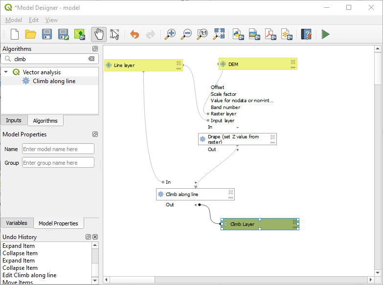 Example: model designer