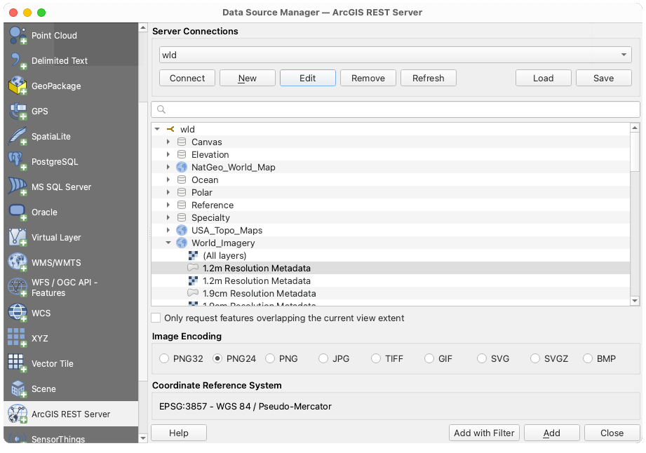 11.1. Öppningsdata — QGIS Documentation documentation
